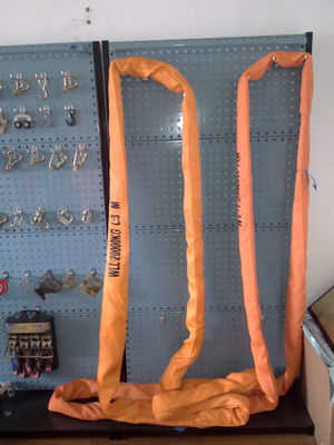 Купить WLL 20T  Строп круглопрядный полиэстеровый для тяжелых условий эксплуатации EN1492-2 Мягкий ОРАНЖЕВЫЙ online manufacture