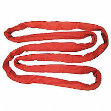 Купить Круглый строп из полиэстера для тяжелых условий эксплуатации 20T, промышленные грузовые стропы, устойчивые к ультрафиолетовому излучению online manufacture