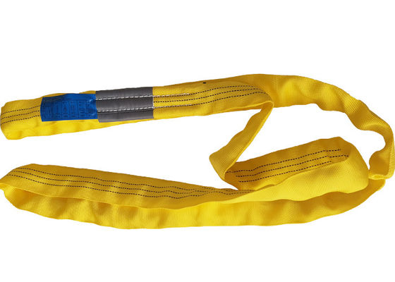 Купить EN1492-2 Стандартная 100% полиэстерная бесконечная круглая стропа с 3 тонной плоской тканей online manufacture