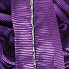 43mm Width Polyester Webbing Sling Industrial Lifting Straps High Efficiency