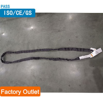 Купить Жакет Твил Плетение Полиэстер Круглый Строп Черный Сверхмощный Вертикальный 2 тонны online manufacture