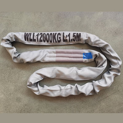 Купить 28mm Diameter Polyester Lifting Sling Offering Good Chemical Resistance and Oem Engineered for Industrial Hoisting Solutions online manufacture