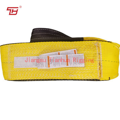 Купить Flat Pattern Polyester Lifting Sling Providing Lifting Capacity More Than 40 Tons and Safety Factor Levels 5 1 6 1 7 1 Engineered for Heavy Load Support online manufacture